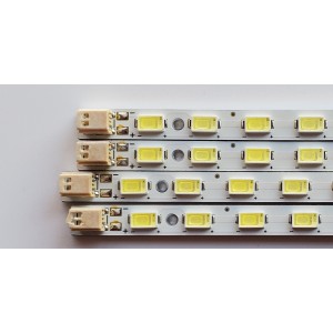 KIT DE LED'S PARA TV SONY((4 PIEZAS)) NUMERO DE PARTE  SLS55_5630_SONY_120HZ_100312 / LJ64-02567A / LJ64-02566A / PANEL LTY550HJ02 / MODELO KDL-55EX710